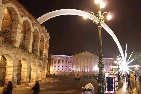 Piazza Brà e l'arena