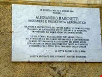 casa natale dell'ing. MARCHETTI pioniere dell'areonautica