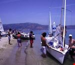 A mare con il circolo velico A mare con il circolo velico