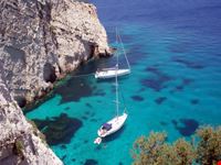 Zante in barca a vela