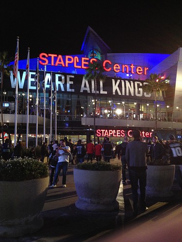 los angeles staples center