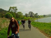 prague bike trips along the river