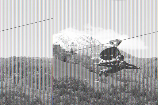 volare come un'aquila tra neve e verde