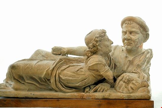 Museo Etrusco Guarnacci - Urna degli sposi Museo Etrusco Guarnacci - Urna degli sposi