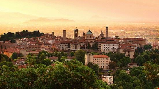 Città alta Bergamo Alta ©Eric Hossinger - CC BY 2.0 ©Eric Hossinger