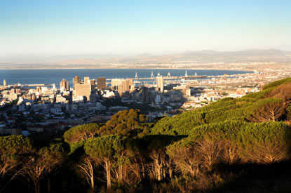 Veduta da Table Mountain