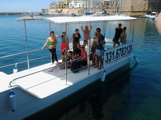 Gita in barca a Gallipoli Isala di Sant'Andrea