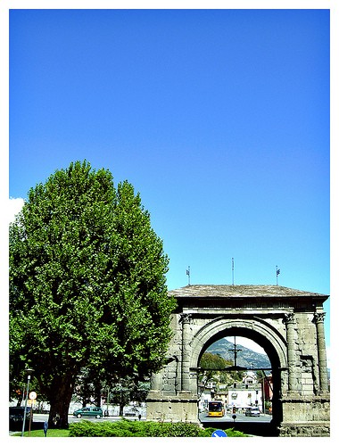 aosta arco di augusto