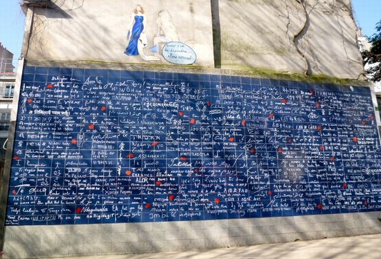 Le mur des je T'aime