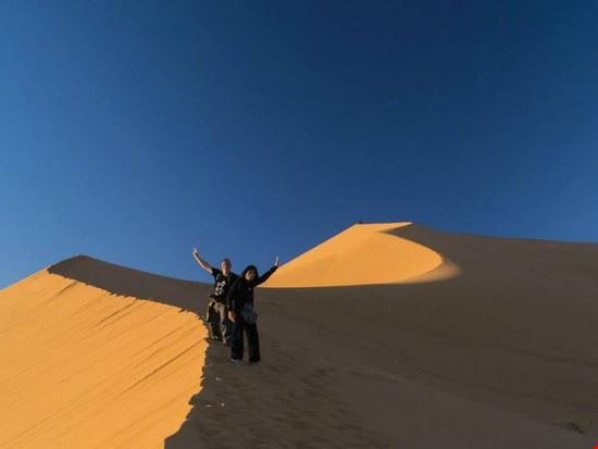 Deserto e  dune di Erg Ghebbi Deserto e  dune di Erg Ghebbi  