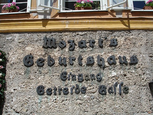  casa natale di mozart