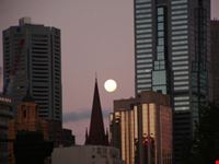 Tramonto su Melbourne