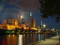 Melbourne by night