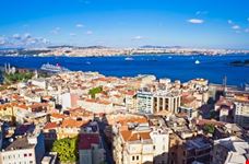Il Bosforo visto dalla Torre del Galata