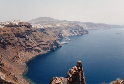 santorini fira view da oia
