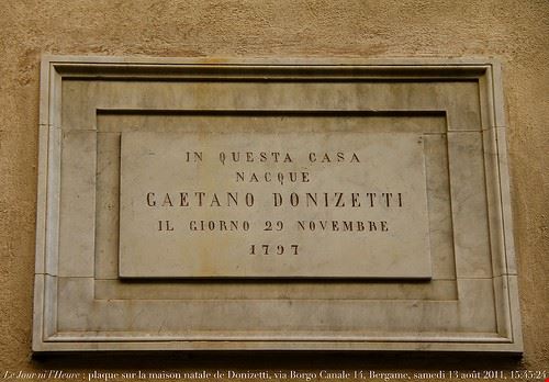 Casa Natale di Donizetti Bergamo Renaud Camus - Attribution License (http://creativecommons.org/licenses/by/2.0/) Renaud Camus