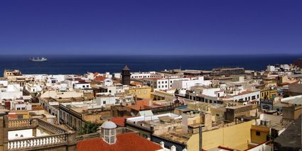 Veduta della città e della costa