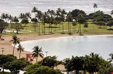 Parco della spiaggia di Moana 