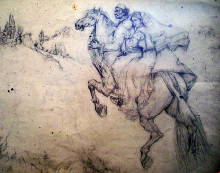  Antica saga albanese ambientata nell'epoca di G. Castriota Skanderbeg
Dal romanzo dell'Abate Luigi Lauda (1820-1889)  