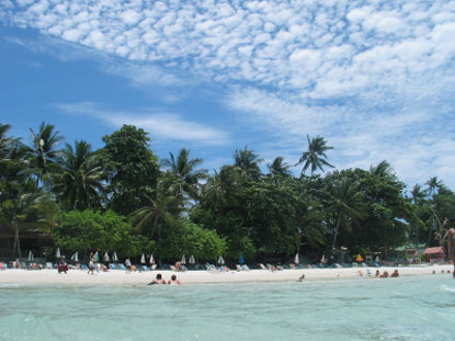 Spiaggia tropicale