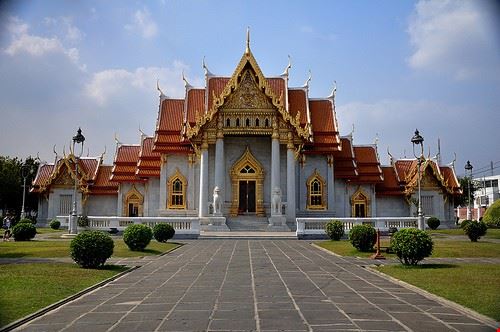 Tempio Benchamabophit Bangkok iamrawat - Attribution-NonCommercial-ShareAlike (http://creativecommons.org/licenses/by-nc-sa/2.0/) iamrawat