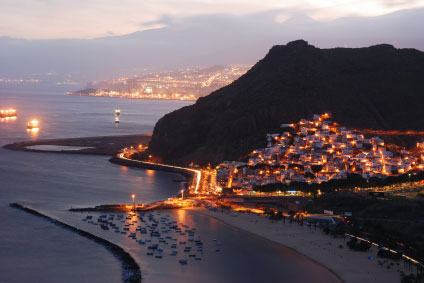 Santa Cruz de Tenerife dall' alto