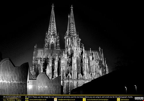 Cologne Cathedral Cologne andrewtijou - Attribution-NonCommercial-NoDerivs (http://creativecommons.org/licenses/by-nc-nd/2.0/) andrewtijou