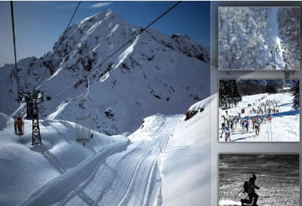 Neve Pista da Ski
