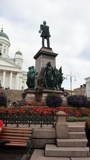 statua di Alessandro II di Russia.