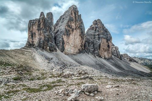 Tre cime di Lavaredo - massimomarella - massimomarella - Attribution-NonCommercial-NoDerivs (http://creativecommons.org/licenses/by-nc-nd/2.0/)