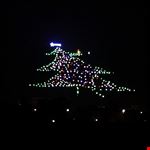  l albero di natale piu grande del mondo