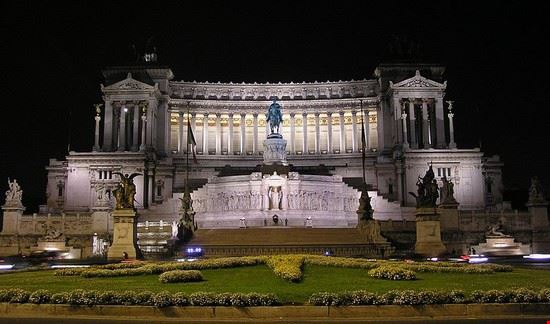 Altare della Patria sito in piazza Venezia  
