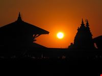 Sunset In Kathmandu