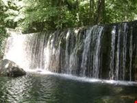 la cascata di Bosco Magnano