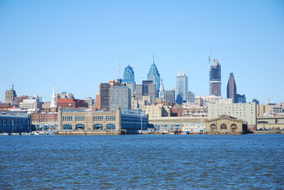 Veduta di Philadelphia