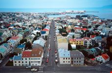 Reykjavik dall'alto
