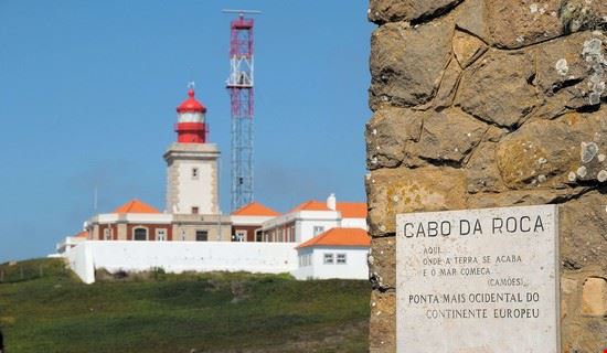 Cabo da roca Il punto più occidentale del continente europeo.  
