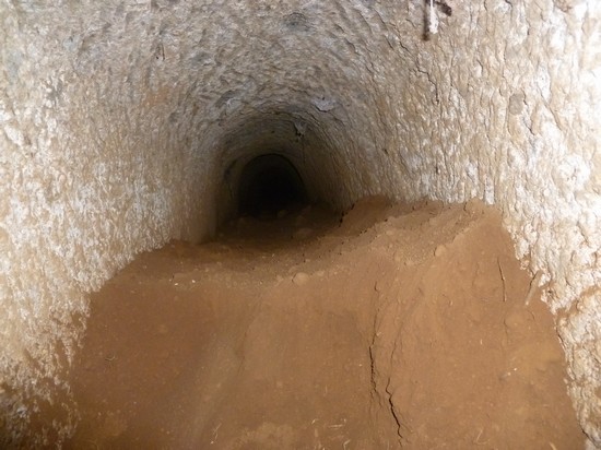 Interno del cunicolo