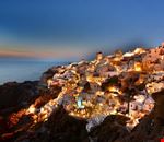 prime luci della sera ad oia santorini prime luci della sera ad oia santorini