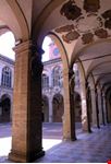 Cortile della Biblioteca dell'Archiginnasio