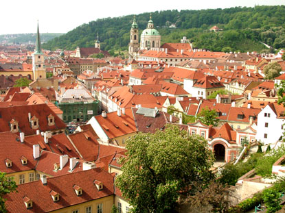 Praga dall'alto