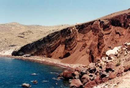 santorini salita dei muli