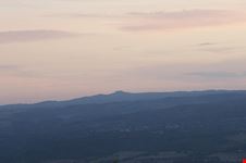  il tramonto sul lago