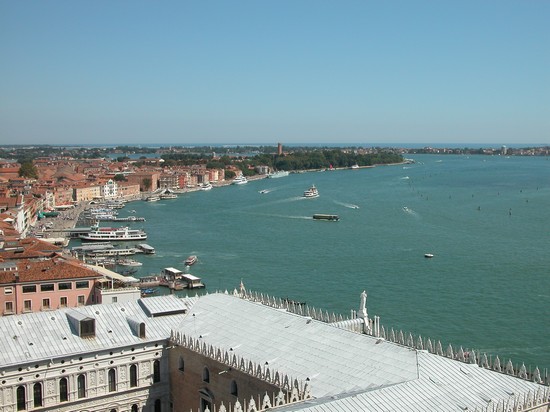 Il lido visto dal campanile di S.marco