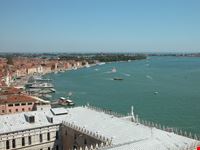 il lido visto dal campanile di smarco venezia