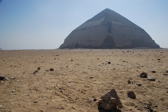 La piramide romboidale di Snefru a Dashur