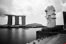  la statua del merlion