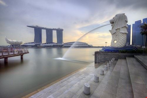 La statua del Merlion Singapore Pandu Adnyana - Attribution-NonCommercial-NoDerivs (http://creativecommons.org/licenses/by-nc-nd/2.0/) Pandu Adnyana