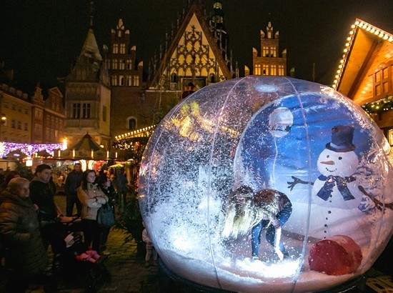 Il Mercatno di Natale nella Piazza Centrale di Breslavia