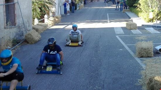 Montemalo road racing Corsa con carretti artigianali biposto  